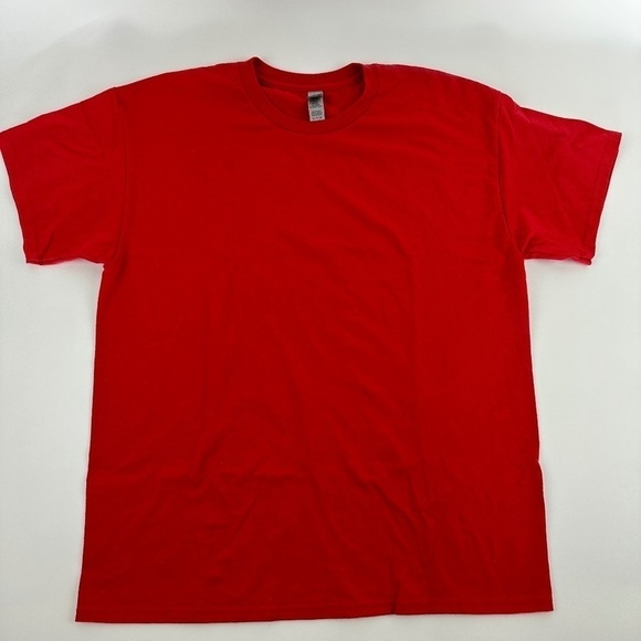 Gildan Dry Blend Tshirt Mens Large Red - Picture 1 of 8